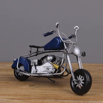 

22x13x11cm for Harley-Davidson Motorcycle Model Creative Metal Crafts Offroad Motorbike Motor Model Toys for Children Adults