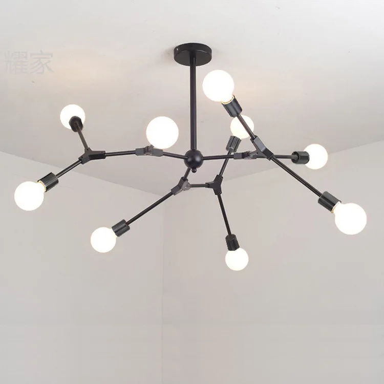 Post-Modern Nordic Herringbone Contemporary Pendant Light Living Room Dining Room Dimmable G9 Bulb Hanging Lamps LED
