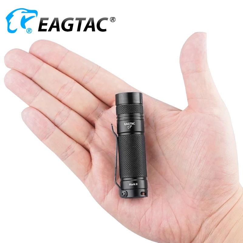 EAGTAC D25C супер мощный светодиодный фонарик 800LM портативный мини-фонарь ультра яркий фонарь для повседневного использования