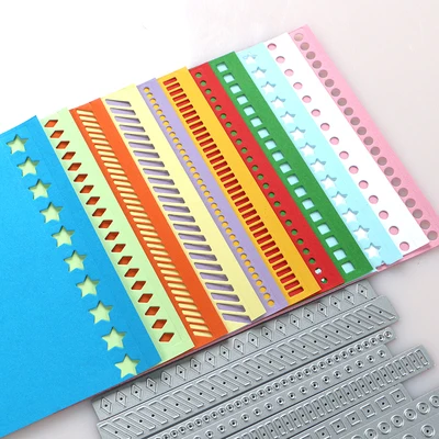 DF фоновые Вырубные штампы для сделай сам Скрапбукинг/фотоальбом декоративное