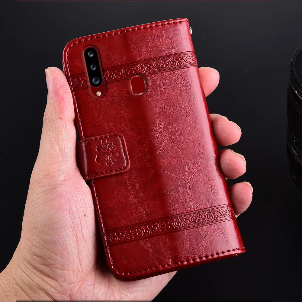 Чехол для samsung Galaxy A20s, чехол-книжка A20s, A20 s, чехол с ремешком, флип-кошелек, кожаный чехол для samsung Galaxy A20s, чехол
