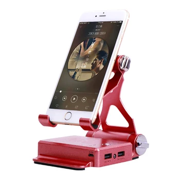 

Hot Sale Mobile Phone Bluetooth Speaker Multifunctional Bracket 3-in-1 Mobile Power Cell Phone Holder