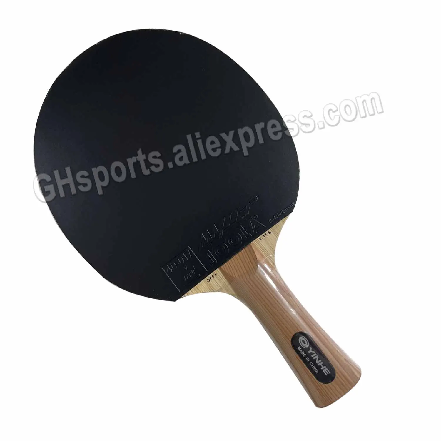 Raqueta Combo de tenis de mesa profesional Yinhe T 11s T11s blade con 