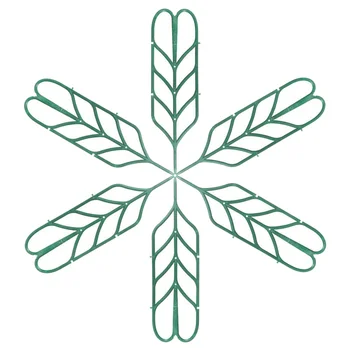 

Garden Trellis For Climbing Plants, Leaf Shape Potted Plant Support Vines Vegetables Vining Flowers Patio Climbing Tr