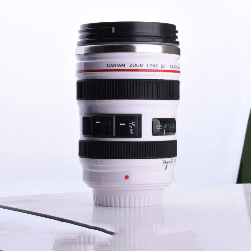 Mug A Скандинавская металлическая нержавеющая скрипка кружка Caf креативная дорожная зеркальная камера Кружка Лев с крышкой Canecas Criativa Геометрическая чашка друзья QZJ084 - Цвет: Mug A