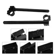 Руль 2шт Рули универсальные мотоциклетные модифицированные разделительные алюминиевые ручки черные мотоциклетные руль