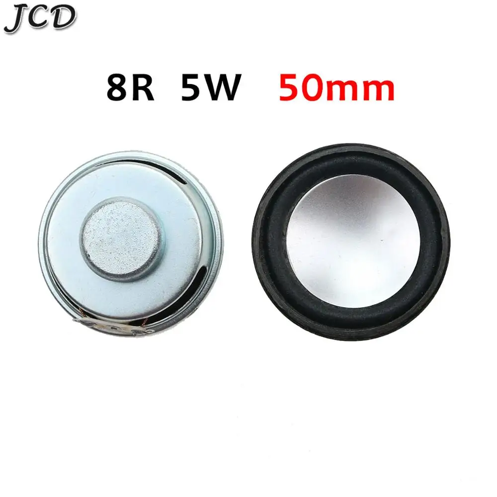 JCD 1pcs Acoustic Loudspeaker 8 Ohm 5W 8R 50MM 5CM Speaker Internal Magnetic 13 Core 18MM | Мобильные телефоны и