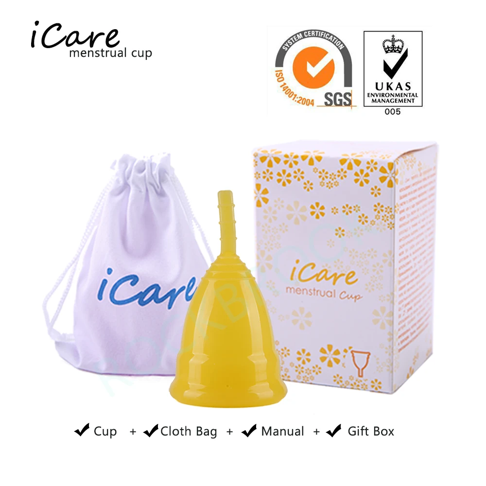 Менструальный CupFDA 2020 женский период использовать мягкие чашки 100% медицинского