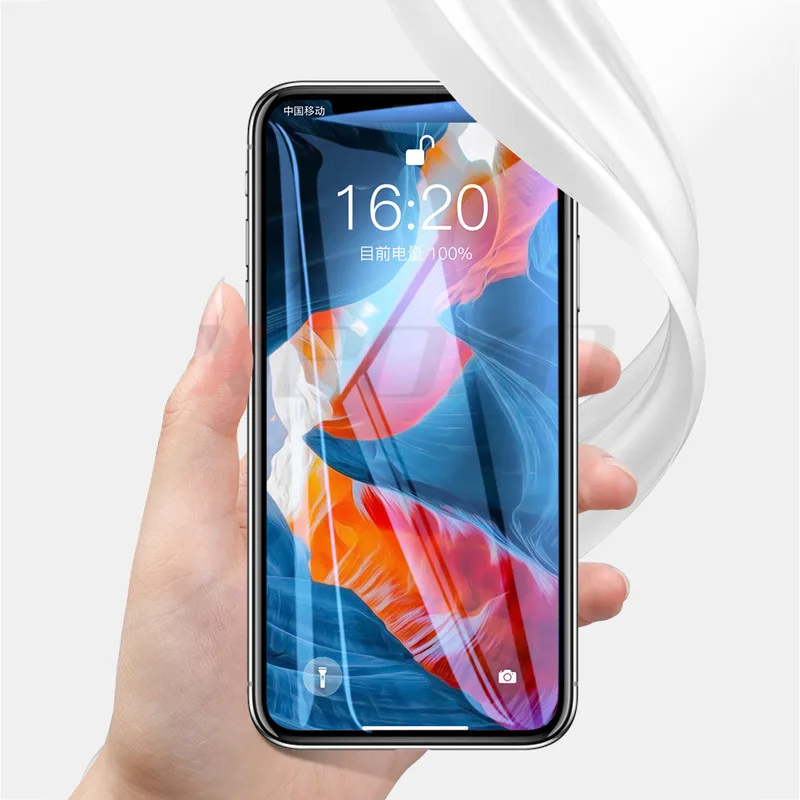 200D закаленное стекло с закругленными краями для iPhone 8 7 6 6s Plus, Защитное стекло для экрана iPhone 11 Pro X XR XS Max