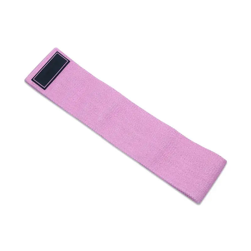 Men&women Hip Resistance Bands Booty Leg Exercise Elastic Bands For gym Yoga Stretching Training Fitness Workout - Color: pink 86x8cm