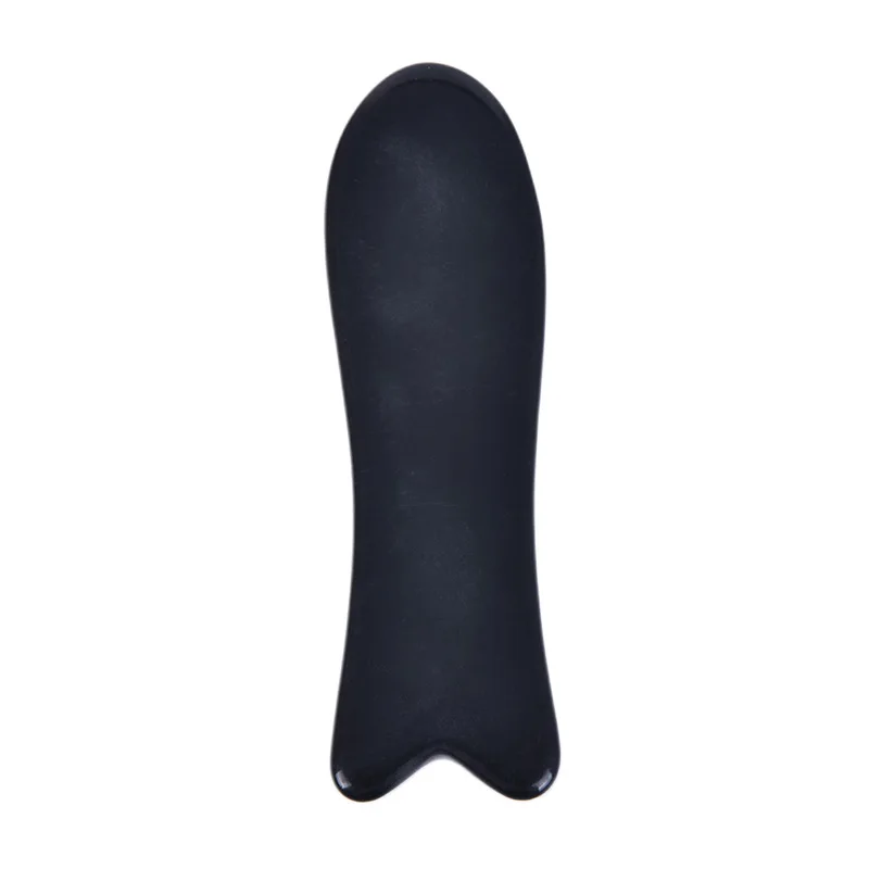 Форма рыбы Gua Sha доска массажный скребок массажер Акупунктура Gua Sha доска Смола акупунктурный уход за лицом и глазами спа массаж - Цвет: Бежевый