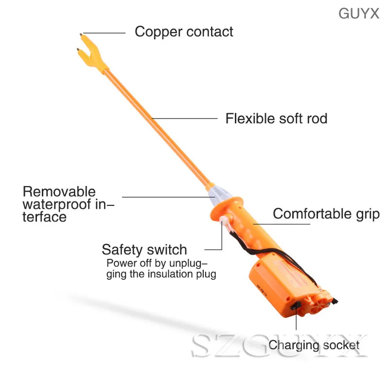 Милтин ловит свиней импортные водонепроницаемые зарядки электрические ловли свиней палочки для ловли свиней электронные ловли свиней арт Электрическая свинья