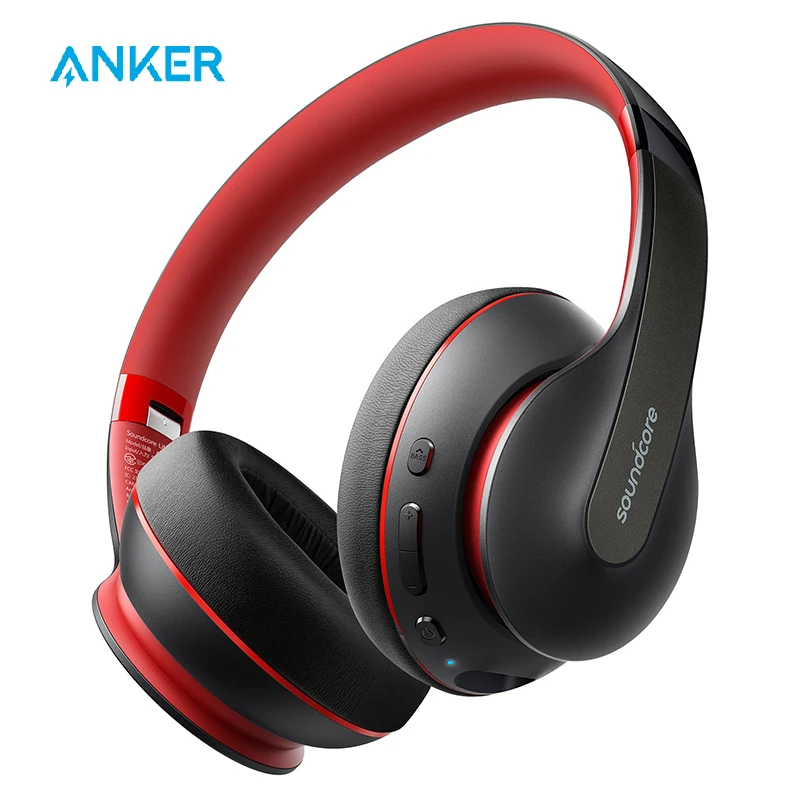 Goedkoop Anker Soundcore Leven Q10 Draadloze Bluetooth Hoofdtelefoon, Over Ear En Opvouwbaar, Hi Res Gecertificeerd Geluid, 60 Uur Speeltijd