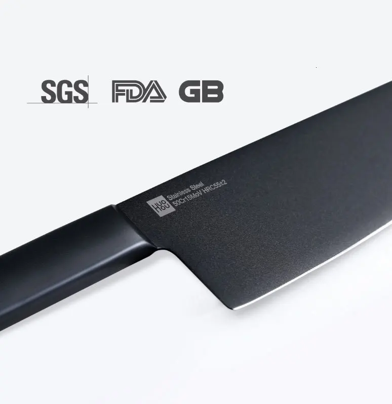Xiaomi Mijia Cool black Non-Stick Knife Stainless Steel Knife Set 