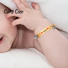 

Cring Coco Personalized Baby Name Bracelet Hawaiian Marshallese Jewelry Micronesia Guam Customized Letters Bracelets for Mother