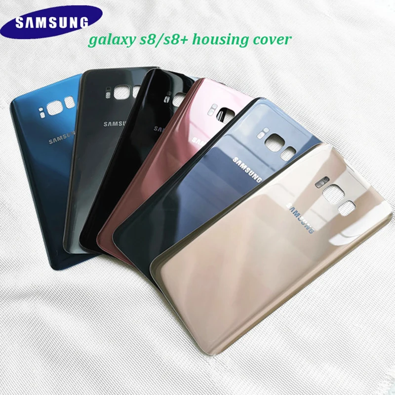 Чехол для Samsung Galaxy S8 plus оригинальная задняя крышка из 3d стекла чехол аккумулятора