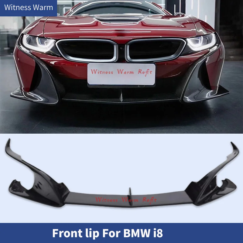 Labbro Diffusore Paraurti Anteriore In Fibra Di Carbonio Per Bmw I8 Body Kit I8 Splitter 2014-2019