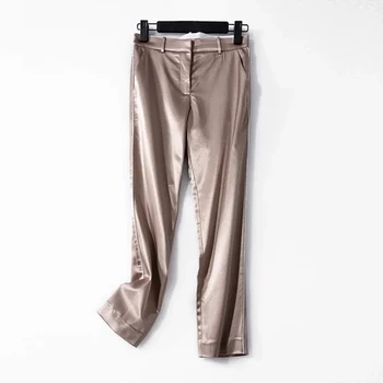 

2020 New Women Long Pants Spring Summer OL Office Casual Lady Zipper Trousers With Pockets