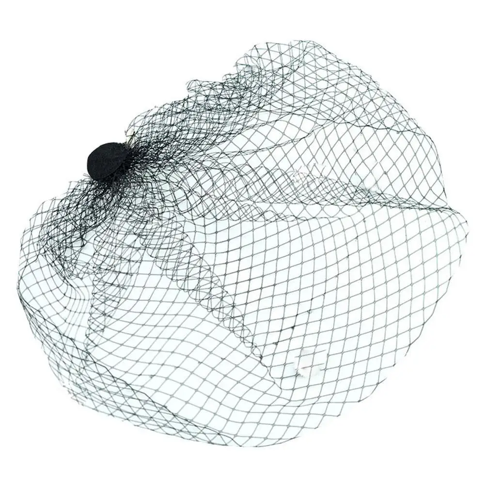 White/Black Ivory Bridal Net Birdcage Veils Charming Wedding Veil Hats Halloween Hats Fascinator Face Veils bridal veil