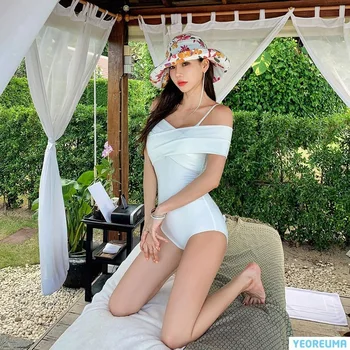 

Swimsuit Fused Female Plus Size Swimwear Trendy Swimming Suit For Women Teenagers Slimming Badpak Maio Feminino Praia Bathing