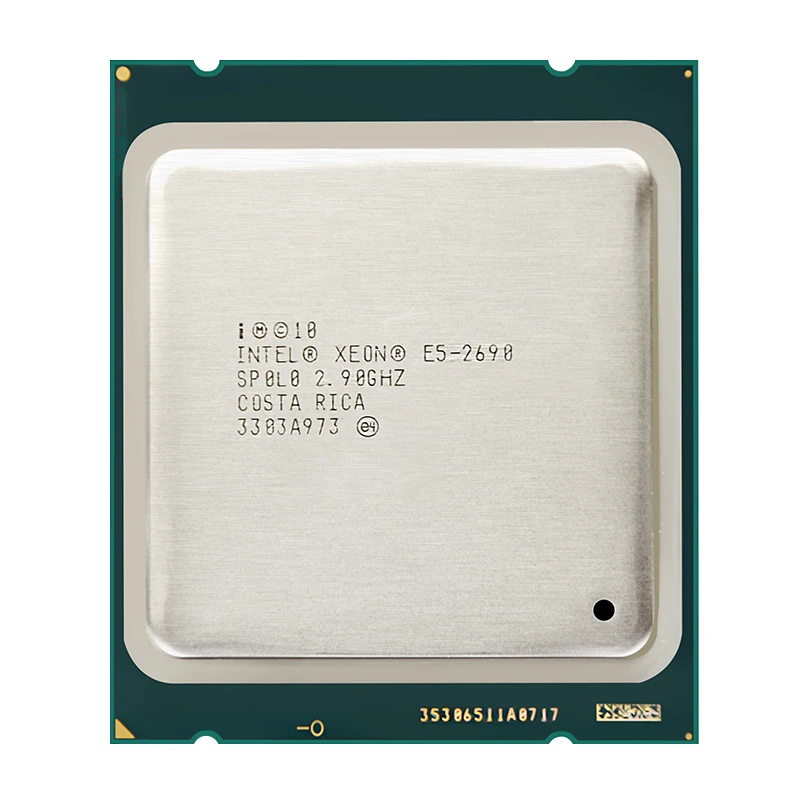 Процессор Intel Xeon E5 2690 8 ядерный ЦП с частотой 2 9 ГГц SROL0 C2 LGA2011 рабочий процессор для