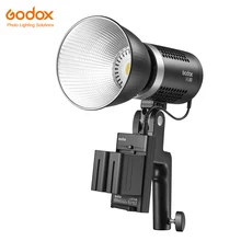 Godox – lumière LED 60W ML60 ML, Mode silencieux, Support de réglage de la luminosité Portable Li-ion avec alimentation ca, éclairage d'extérieur LED