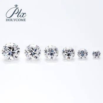

2020 Hot sale moissanite diamond D color 4mm 0.3ct round cut for jewelry earrings necklace bracelet Серьги кольцо браслет
