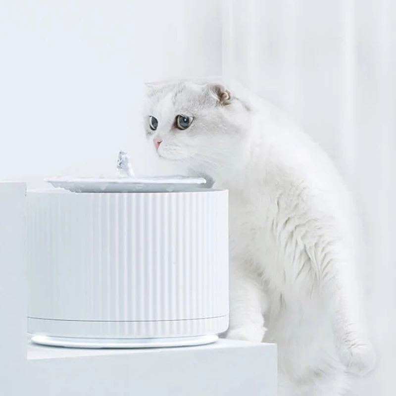 Xiaomi Pet фонтан воды для кошки собаки Автоматическая Питьевая Чаша Блюдо раздаточное устройство