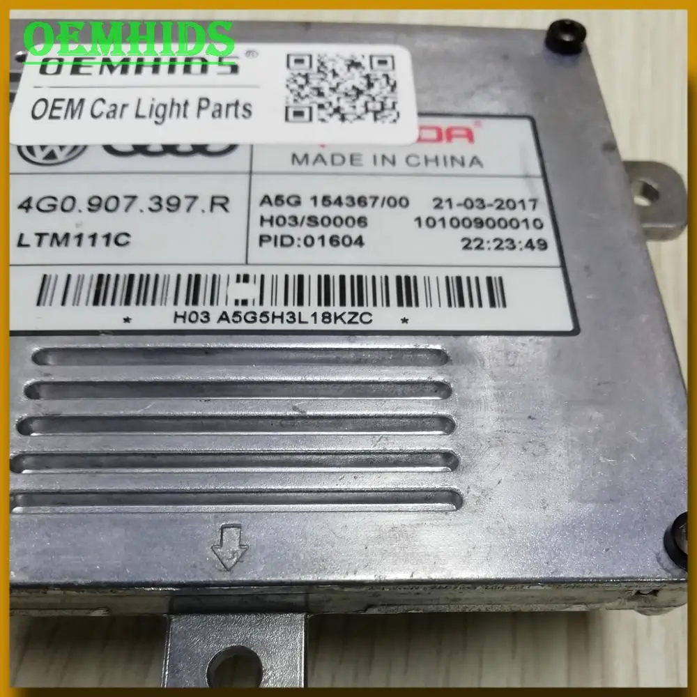 4G0907397R OEM LED DRL LightT модуль 1 шт. используется оригинальный OEMHIDS настоящий блок
