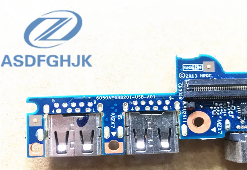 784780-001 6050A2638201 для HP USB VGA разъем плата ELITEBOOK 850 G2 (CC42) 100% ТЕСТ ОК | Компьютеры и офис