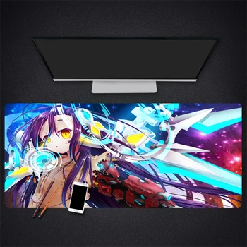 

Anime NO GAME NO LIFE Computer Mouse Pad Gaming MousePad Large Mouse pad Gamer Mause Carpet PC Desk Mat keyboard pad