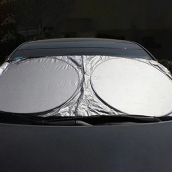 

2 Sizes Auto Universal Sunshade Cover Car Windshield Snow Ice Dust Sun Shade Waterproof Protector Car Front Windscreen Cover