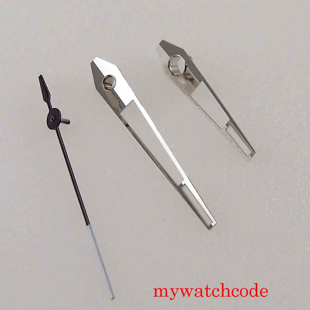 Lancette Dell'Orologio Set Parti Colore Argento Misura Miyota 8215 821A 8205 Movimento Automatico