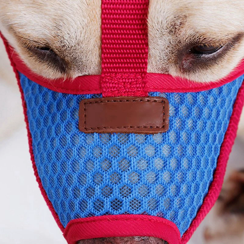 Adjustable Mesh Breathable Small&Large Dog Mouth Prevent From Biting Barking And Chewing Training Products Pet Accessori
