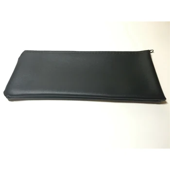 

For SM58 SM57 Professional Wire Handheld Microphone Zipper Leather Case Bag Pouch 10"x4" Long Microphone Bag Accessories