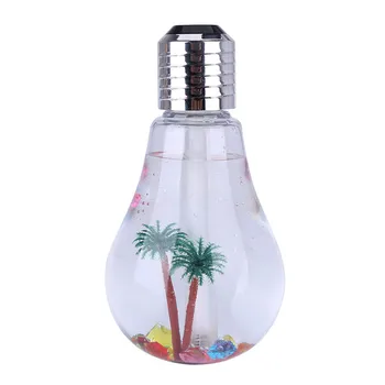 

USB Colorful Light Air Humidifier Mini Bulb Mist LED for Home Bedroom Office DC 5V 158x88x88mm Night Lights WWO66