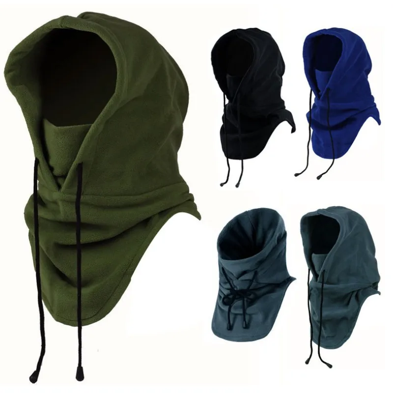 Mask Soft Full Face Headgear Fleece Cap Balaclava Neck Warmer Hood Winter Sports Ski Men Women tactical mask men sun |