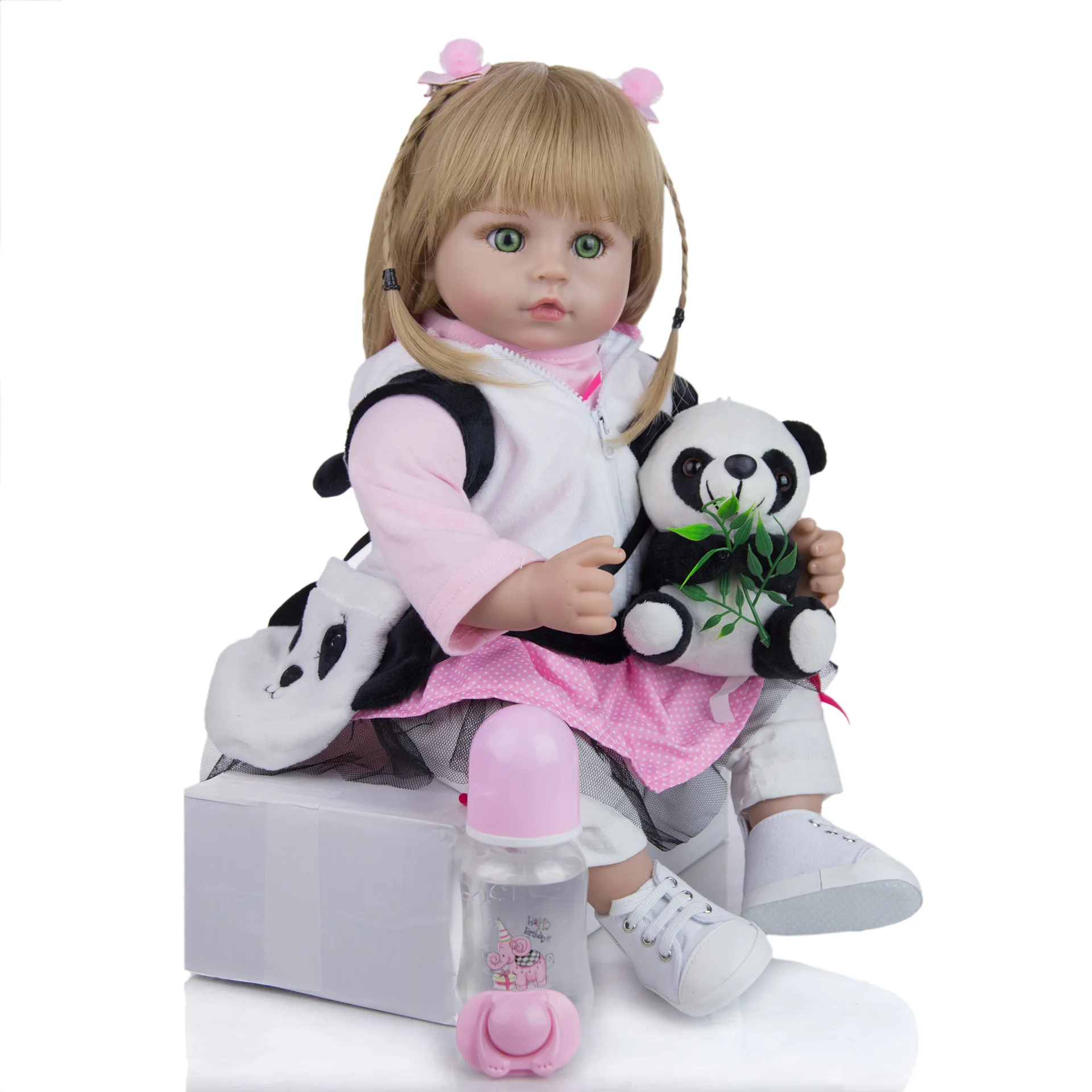 

18-Inch Reborn Baby Doll Reborn Baby Cloth Body Model Infant New Style