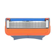 5 слоев ручного бритья мужские бритвы сменные лезвия для бритвы лезвия безопасности бритва головка для мужчин бритва лезвия для бороды головы