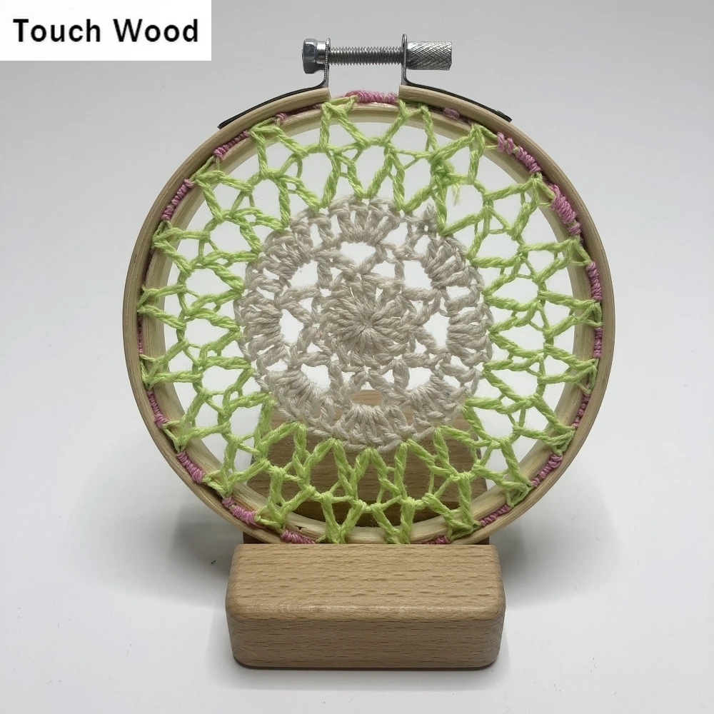 

Handmade Lace Accessory Decoration Cases Jewelry Earring Display Decor / diameter 10cm
