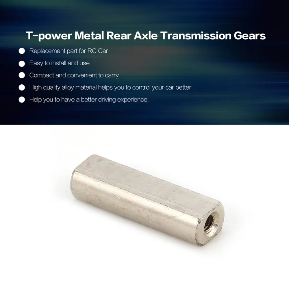 T-power Metal Front Wheel Drive Shaft Dogbone Accessories Spare Parts Kit for FY-01/02/03/04/05 Wltoys 12428 12423 RC Car