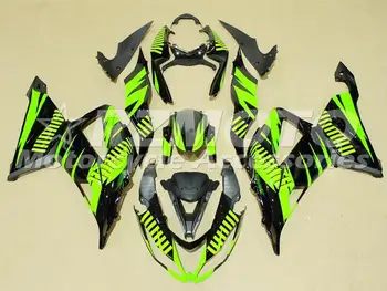 

New Hot ABS Full fairing kit Fit for Kawasaki ZX6R 2013 2014 2015 2016 2017 fairings ZX-6R Ninja 636 599 color green black