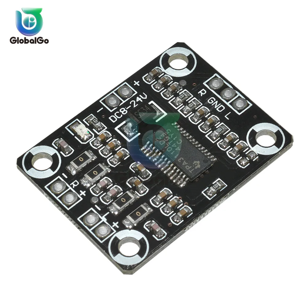 TPA3110 2X15W TPA3110 2X15 Вт Цифровой аудио стереоусилитель борту модуль мини, стерео контроллер усилителя 100dB DC 8-18V TPA3110D2 TPA3110 - Цвет: TPA3110 2X15W