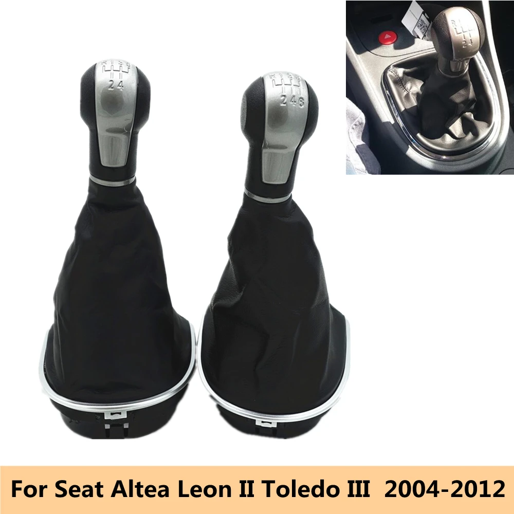 Schaltknauf Gamasche Boot Abdeckung Fall Kragen Für Seat Altea Leon Ii Toledo Iii 2004 2005 2006 2007 2008 2009 2010 2011 2012