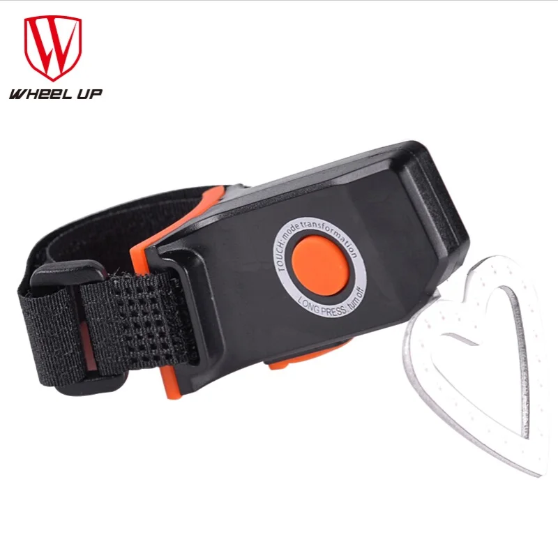 Excellent WHEEL UP Bike Light Waterproof Cycling Helmet Taillight Lantern Rear Light For Bicycle USB Rechargeable Safety Night Riding 3