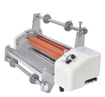 

1pc 12th 8230T A4+ Four Rollers Laminator Hot roll laminator, High-end speed regulation laminating machine thermal laminator