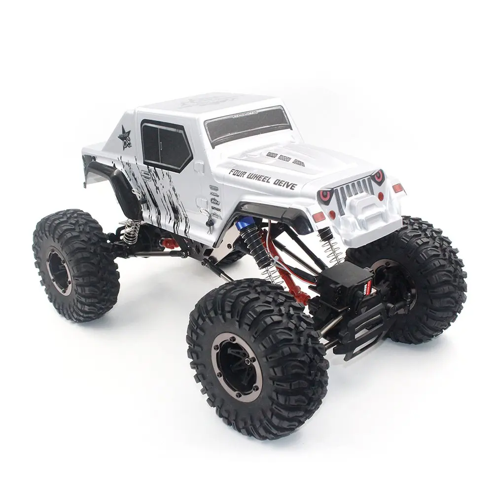 1072-SJ 1:10 2,4G 4WD матовый Радиоуправляемый гусеничный автомобиль с дистанционным управлением большая ножка Выкл-модель дорожного транспортного средства РТР игрушка для детей подарок