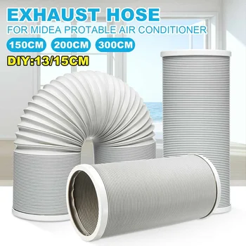 

Warmtoo Portable Air Conditioner Flexible Ventilation Vent Ducting PVC Air Outlet Duct Exhaust Hose Pipe For Air Conditioner