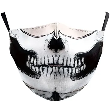 

Unisex Funny Dust Mask Breathable Unisex Face Mask Reusable Anti Pollution Face Shield Wind Proof Mouth Cover