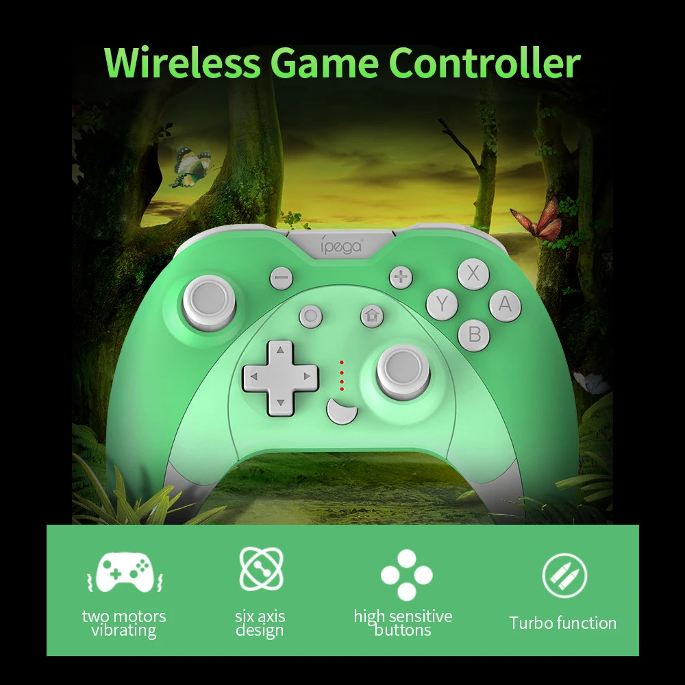 IPEGA PG SW023 Bluetooth игровой контроллер беспроводной вибрирующий шестиосевой геймпад